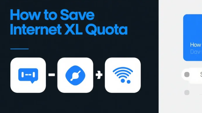 Cara Menghemat Kuota Internet XL