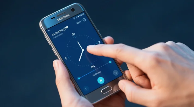 Cara Setel Alarm di HP Samsung