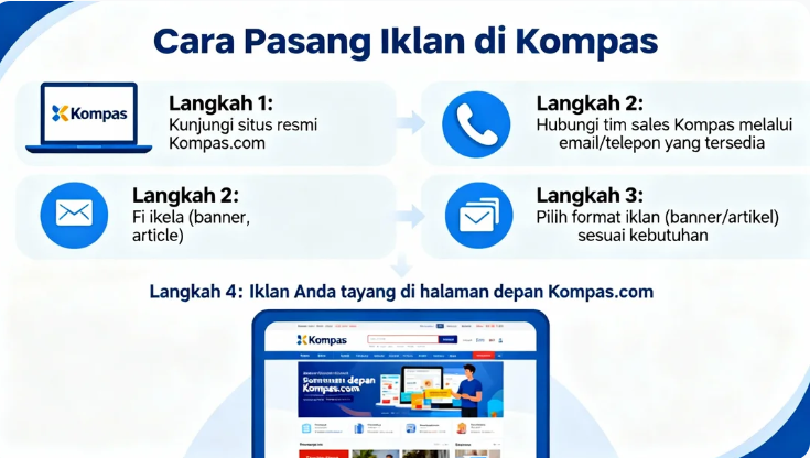 Cara Pasang Iklan di Kompas Online