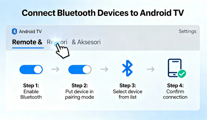 Cara Sambung Bluetooth Ke Tv Android